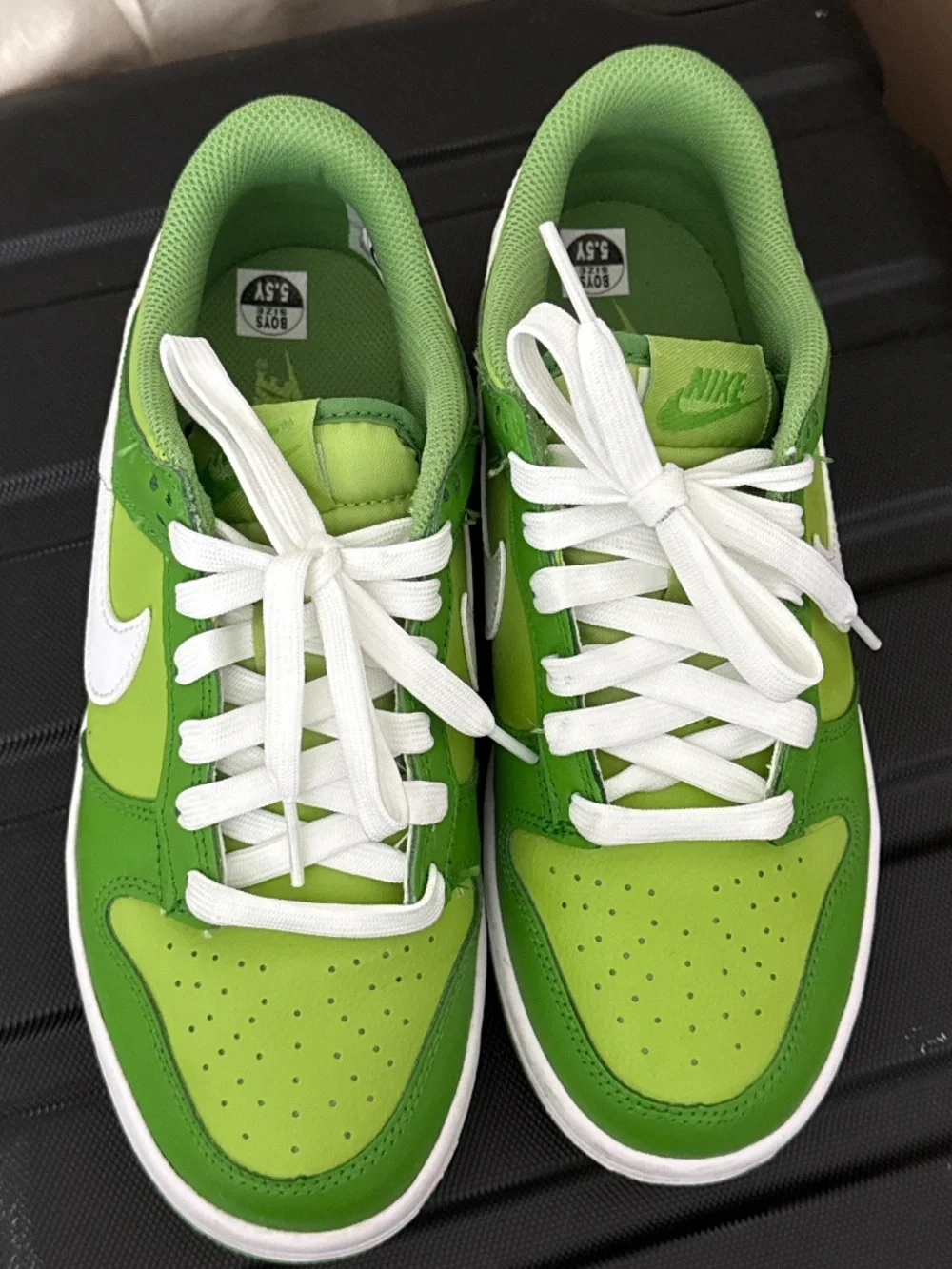 Nike low dunks green